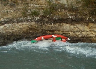  kayak balsa invertida